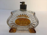 Vintage 1930s Art Deco Karl Palda Crystal Vanity Set of Three Pieces