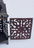 Moroccan Hurricane Metal Candle Lantern Indoor or Outdoor