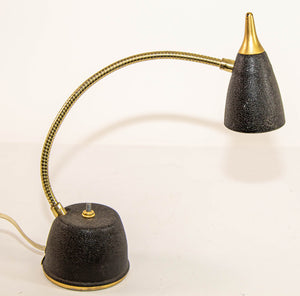 1950s Gooseneck Desk Small Table Lamp