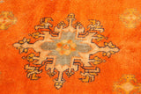 Moroccan Berber Rug Burnt Orange 16ft Long 1960s