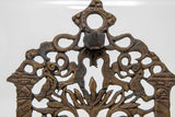 North-African Brass Hanukkah Lamp Menorah Oil Lamp Judaica Morocco 19th Century