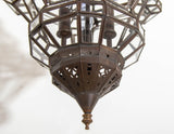 Moroccan Clear Glass Lantern Moorish Granada Spanish Style