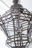 Moroccan Clear Glass Lantern in Moorish Style