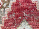 Antique Tabriz Persian Rug Pillow