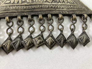 Antique Silver Repousse Islamic Talisman Holder