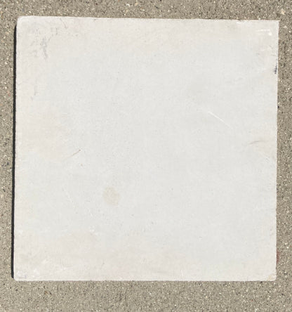 Moroccan Encaustic Cement Tile in Antique White Color