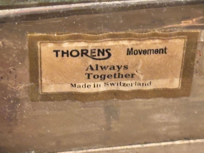 Fred Zimbalist Taj Mahal Music Box Swiss Thorens Movement Circa 1930 Number 29