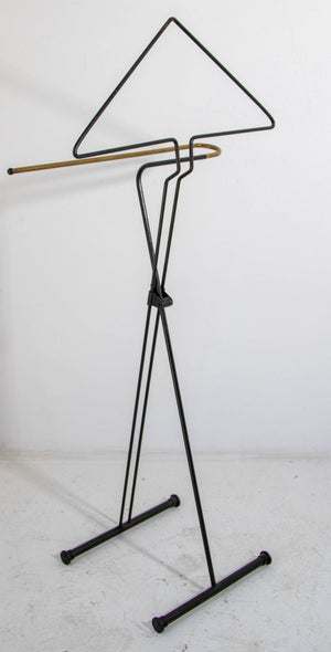 Vintage Folding Valet Metal Stand by Fratelli Reguitti 1950s