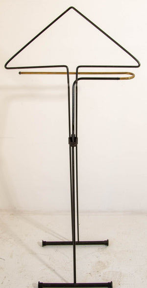 Vintage Folding Valet Metal Stand by Fratelli Reguitti the 1950s