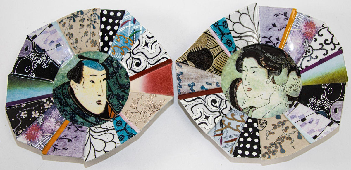 Fabienne Jouvin Imari Japanese Asian Porcelain Wall Plates 1990s — additional view 12