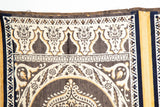 Antique Moroccan Moorish Silk Textile Tapestry Wall Hanging Hiti 19th C.