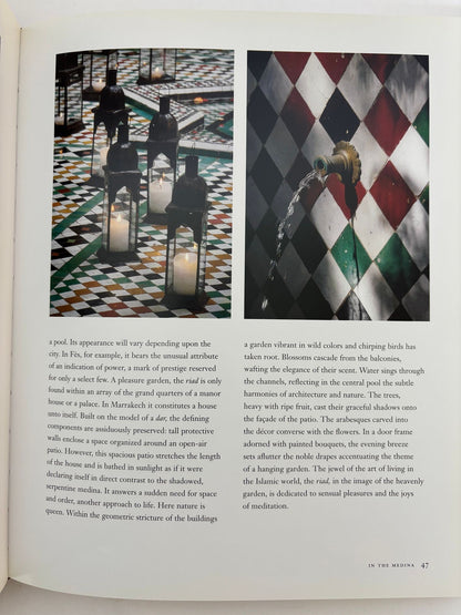 The Villas and Riads of Morocco Hardcover Book, Moorish Style, 2005