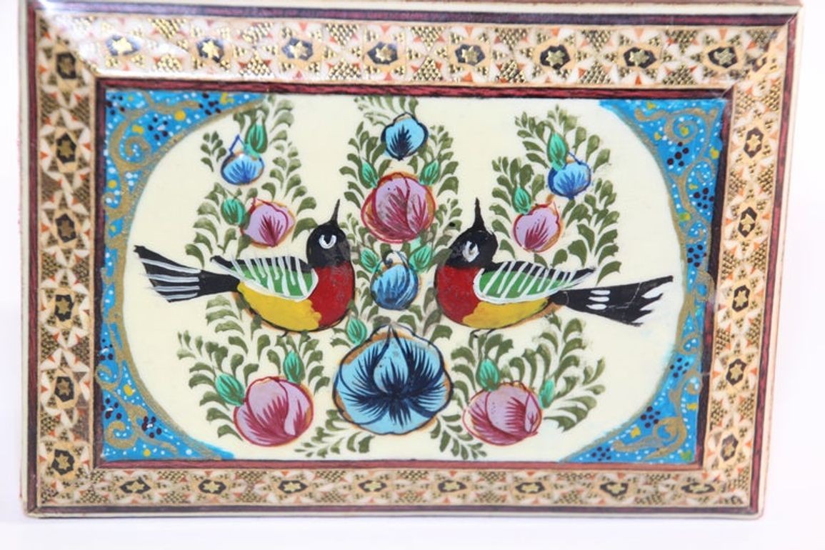 Mosaic Middle Eastern Moorish Trinket Box