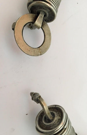 Traditional Silver Torque Necklace Chocker from Rajasthan India