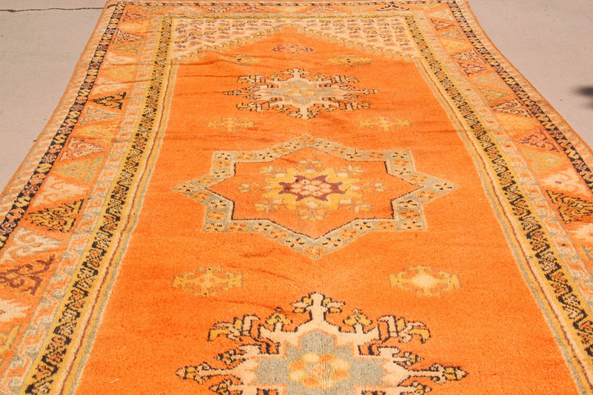 1960s vintage Moroccan Berber rugs hand-woven by Berber women in Morocco