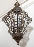 Moroccan Clear Glass Lantern Moorish Granada Spanish Style