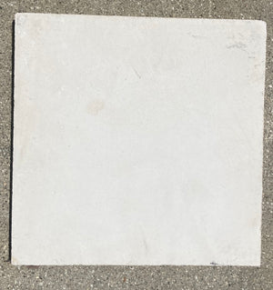 Moroccan Encaustic Cement Tile in Antique White Color