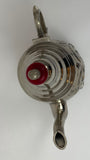Vintage Moroccan Metal Silver Plated Tea Pot