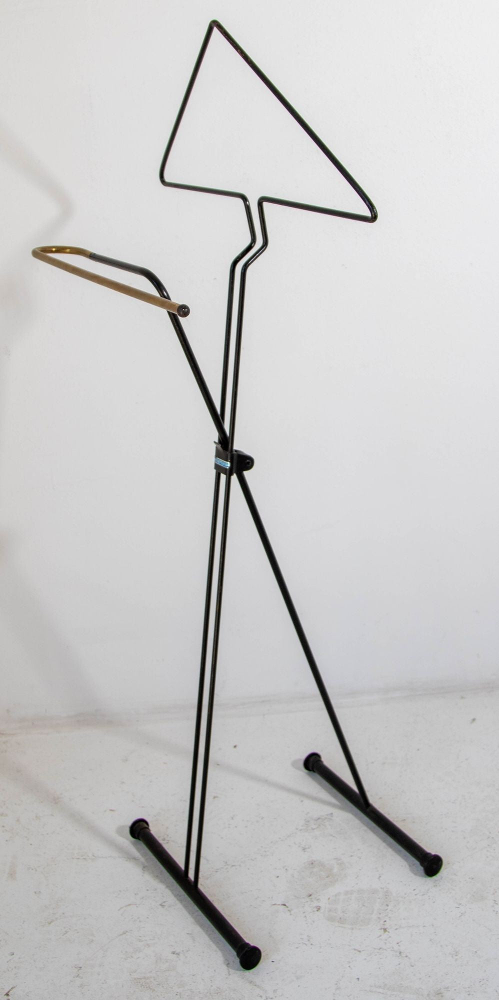 Vintage Folding Valet Metal Stand by Fratelli Reguitti 1950s