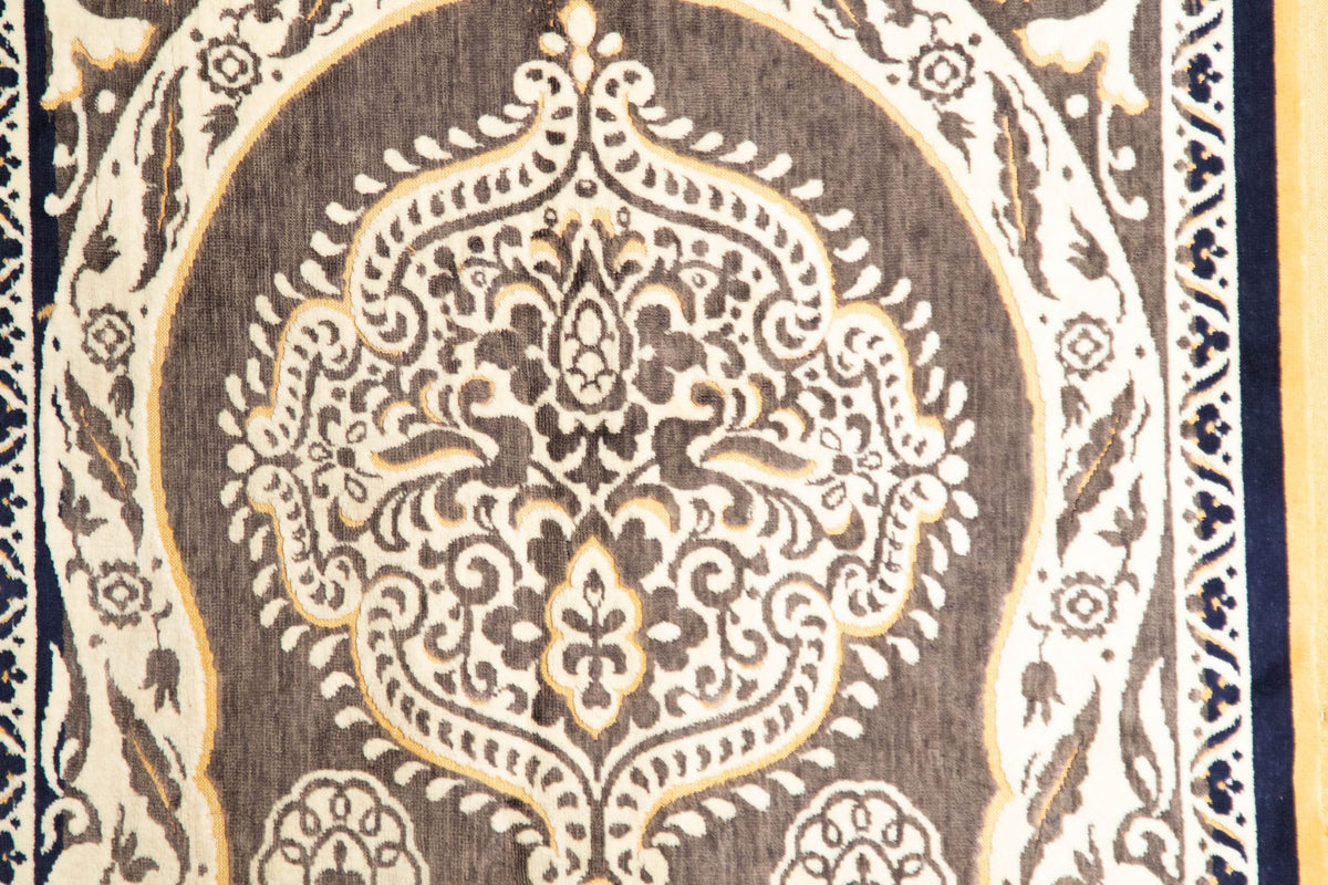 Antique Moroccan Moorish Silk Textile Tapestry Wall Hanging Hiti 19th C.