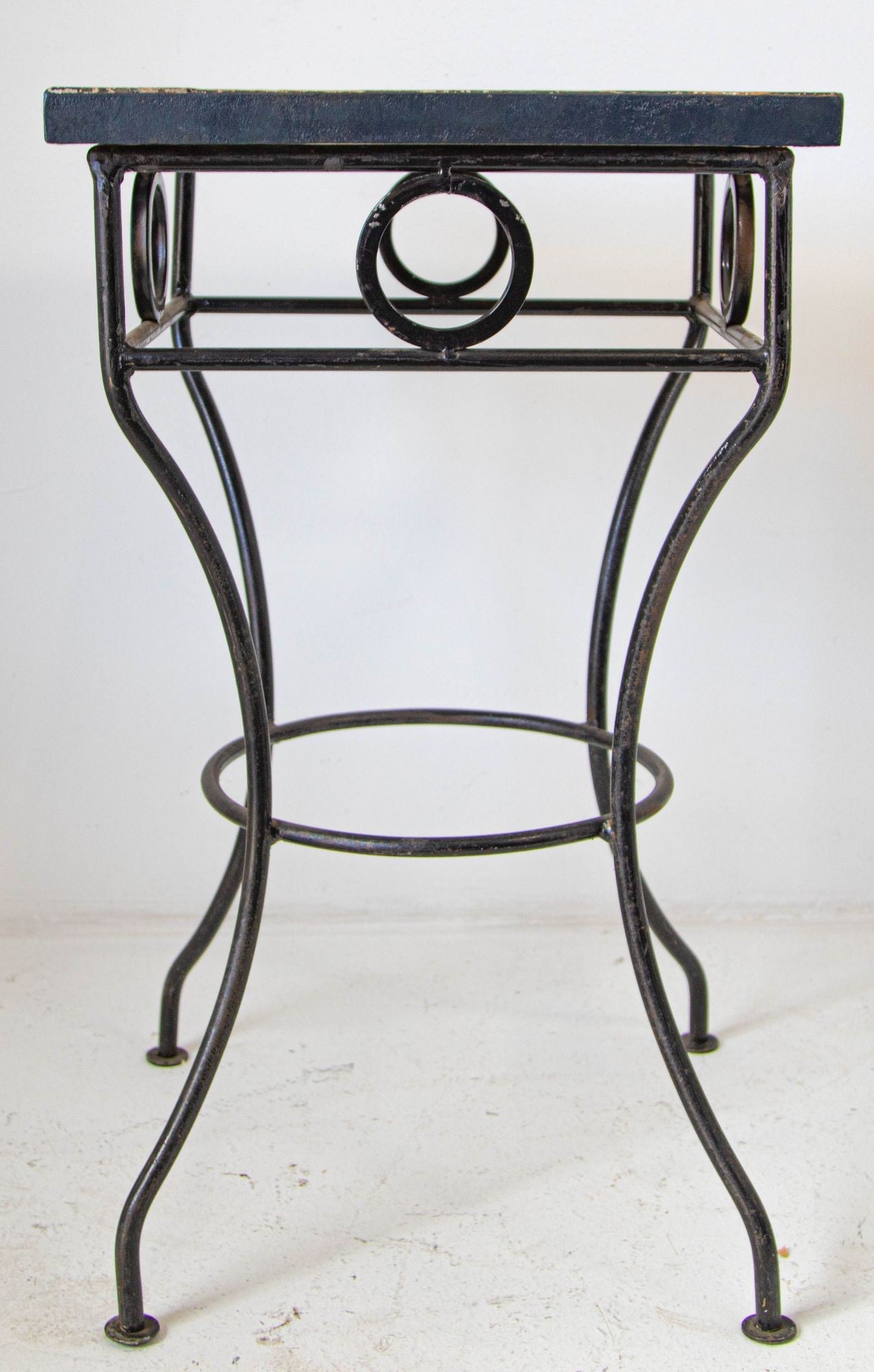 Vintage Moroccan Mosaic Outdoor Tile Table