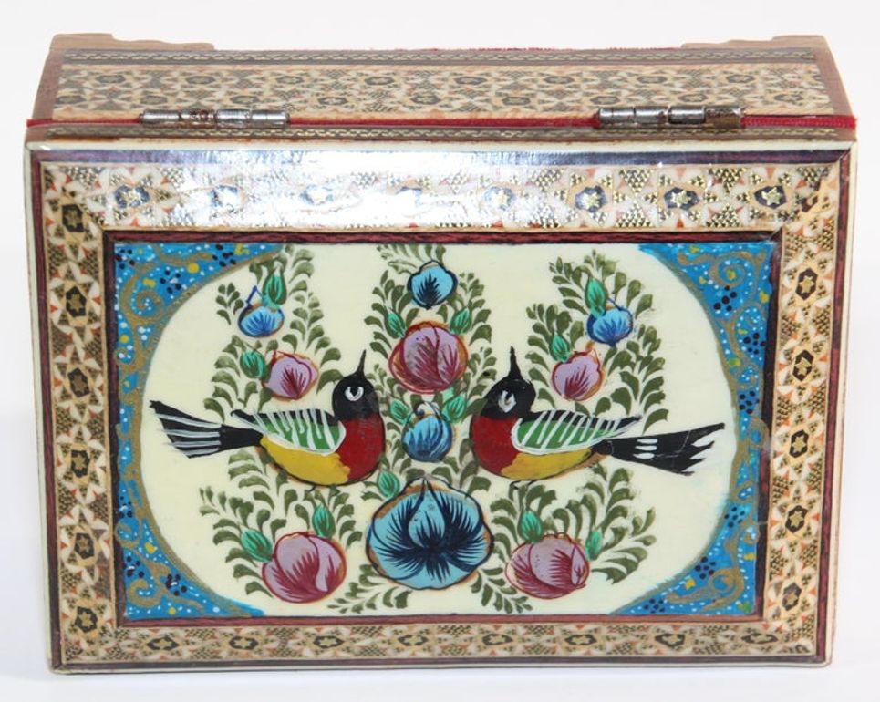 Mosaic Middle Eastern Moorish Trinket Box