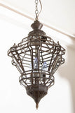 Moroccan Clear Glass Lantern Moorish Granada Spanish Style