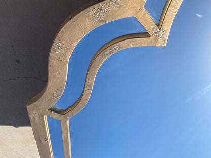 Large Forged Bronze Iron Arched Mirror 6ft 8 Spanish Moorish Colonial style — Mexico