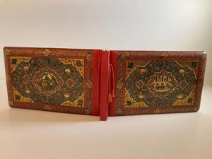 Hand Painted Middle Eastern Moorish Style Photo Album, 19th Century