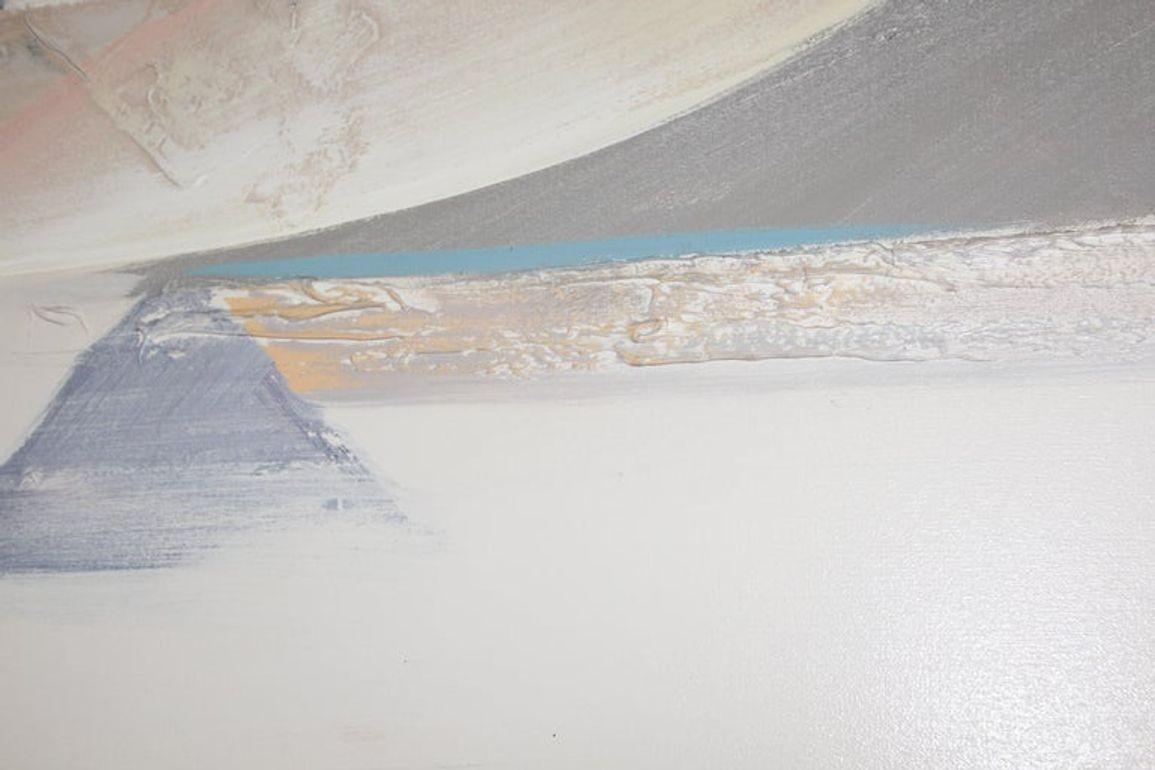 Vintage Signed Lee Reynolds Studio Textured Abstract Painting — additional view 14