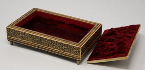 Moorish Decorative Sadeli Micro Mosaic Inlaid Jewelry Box