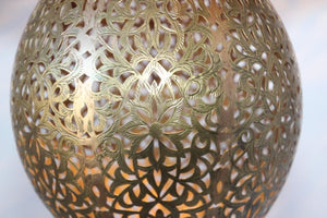 Moroccan Moorish Alhambra Brass Chandelier