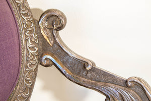 Anglo Indian Armchair Throne Silver Embossed Throne 19th Century