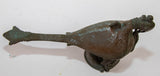 Antique Indian Bronze Parrot Figure oil Lamp Rajasthan 19th Century
