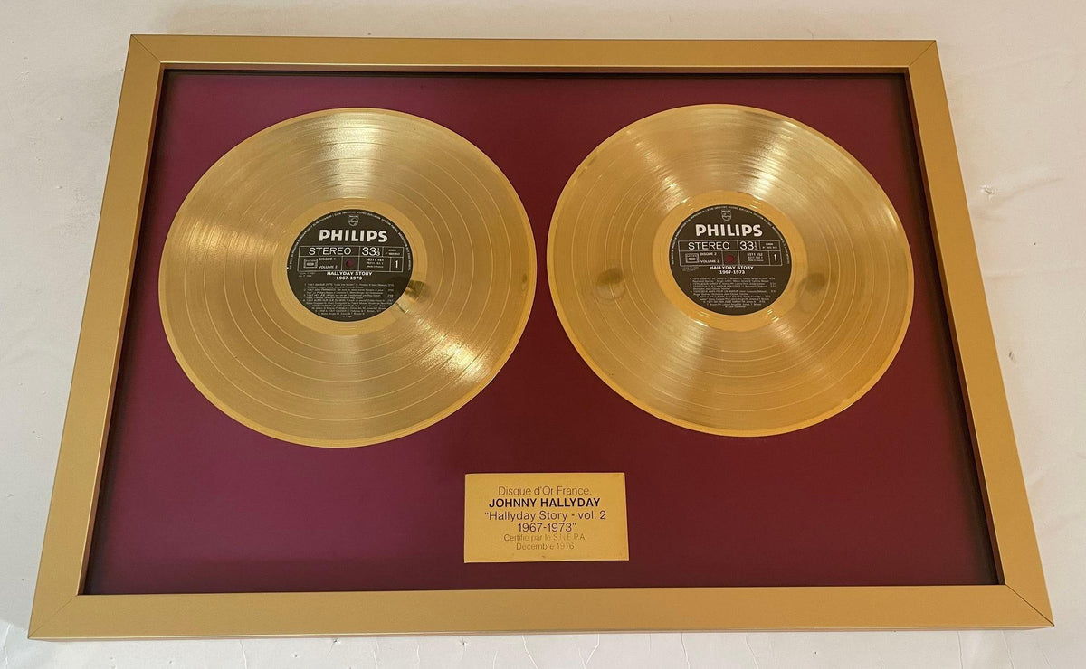 Official Gold Record Award France Johnny Halliday Story 1967-1973 Vol.2 — additional view 15
