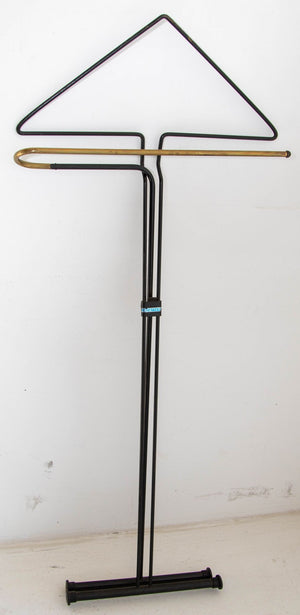 Vintage Folding Valet Metal Stand by Fratelli Reguitti the 1950s