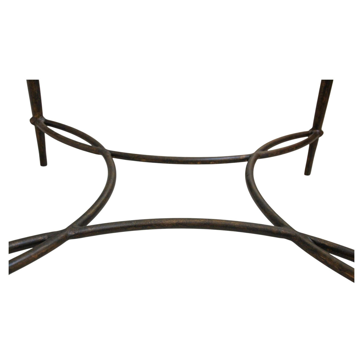 Michael Taylor Designs Montecito Round Glass Outdoor Coffee Table — United States