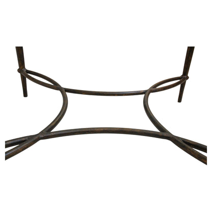 Michael Taylor Designs Montecito Round Glass Outdoor Coffee Table — United States