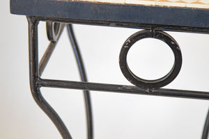 Vintage Moroccan Mosaic Outdoor Tile Table