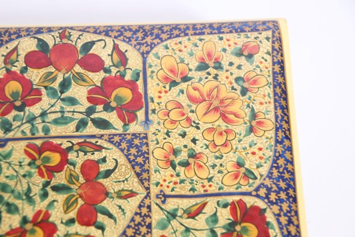 Hand Painted Rajasthani Lacquer Decorative Box