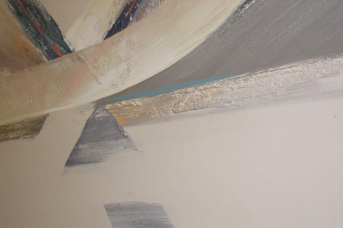 Vintage Signed Lee Reynolds Studio Textured Abstract Painting — additional view 15