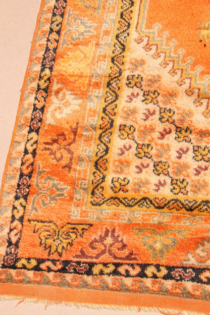 1960s vintage Moroccan Berber rugs hand-woven by Berber women in Morocco