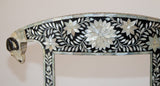 Anglo-Indian Mughal Mother of Pearl Inlaid Side Chair with Ram's Head 1 of 4