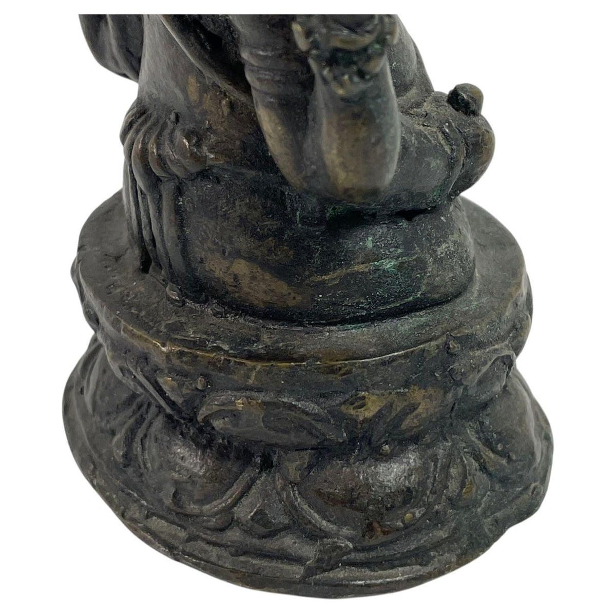 Bronze Statue Sculpture of Ganesh Indian or Nepalese Bronze Hindu Statue