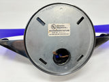 Postmodern Italian Cobalt Blue Murano Glass & Chrome Wall Sconce, 1980s 1 of 7