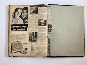 Le Soir Illustre Mai 1949 to Le Soir Illustre August 1949 French Magazines Paris France