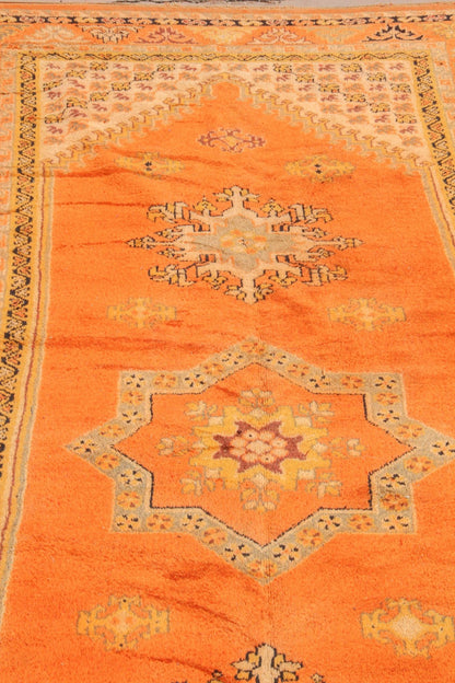 1960s vintage Moroccan Berber rugs hand-woven by Berber women in Morocco