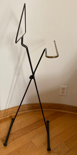 Vintage Folding Valet Metal Stand by Fratelli Reguitti 1950s