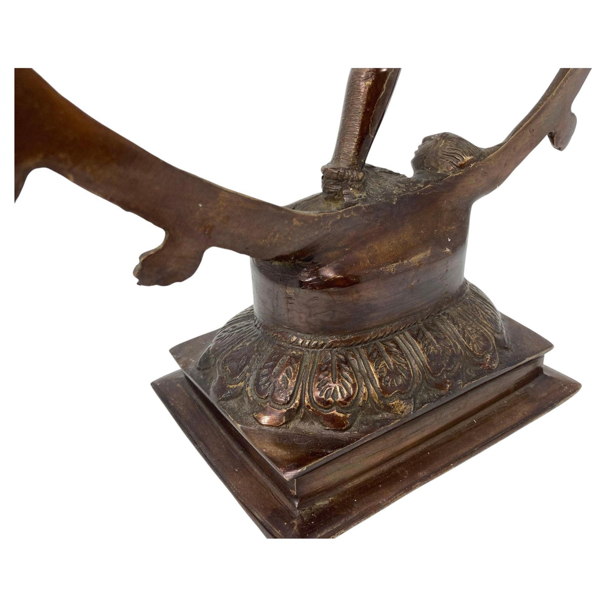 Asian Dancing Hindu Bronze Copper Shiva Nataraja Circa 1950 — additional view 5