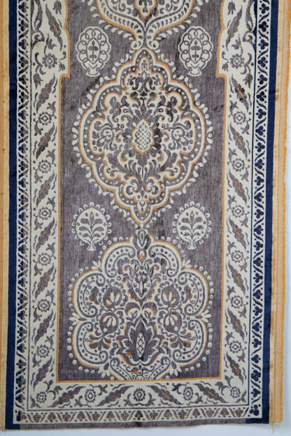 Antique Moroccan Moorish Silk Textile Tapestry Wall Hanging Hiti 19th C.